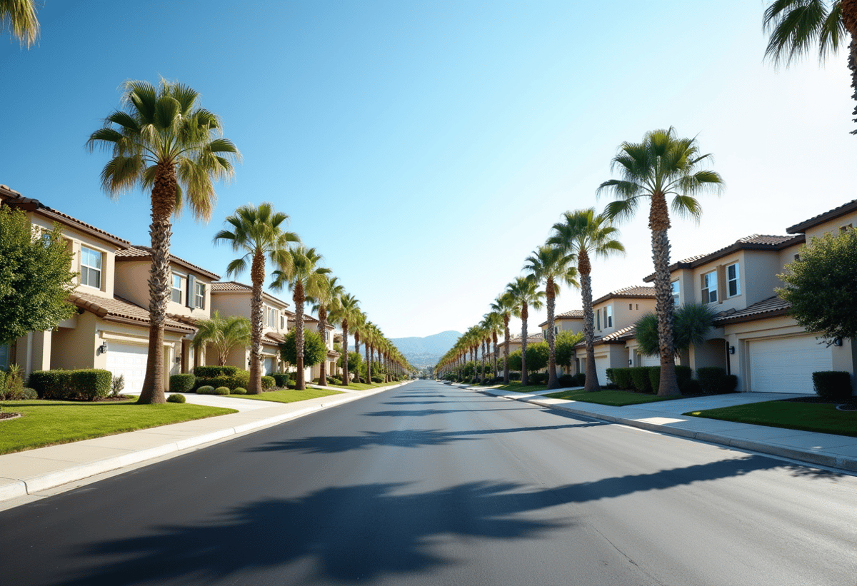 mobile tinting van with house in background, porter ranch