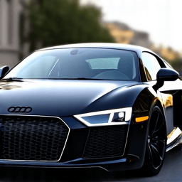 Audi R8 with paint protection film near Porter Ranch