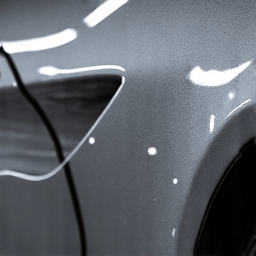 Faded paint condition on a Porsche before ceramic coating at Valencia Country Club