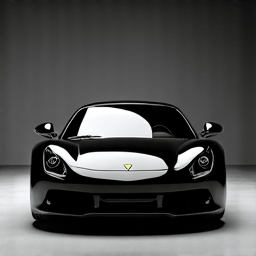 Finished ceramic coating on a sports car in Valencia