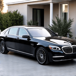 Luxury sedan with XPEL Prime XR Plus window tinting installed at a Tarzana office, highlighting clarity and heat rejection for comfort