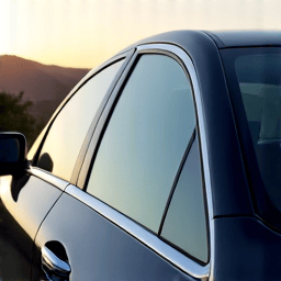 Mercedes-Benz with legal window tint using XPEL Prime XR Plus, providing superior UV and heat protection in Santa Clarita