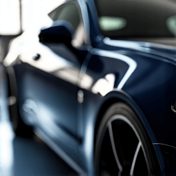 Swirl marks and minor imperfections on a luxury car in Valencia before treatment