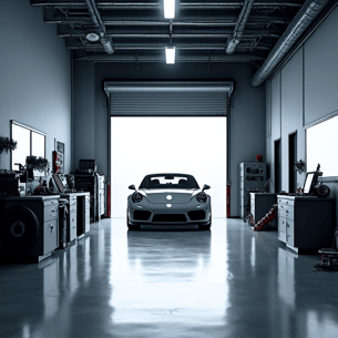 Shop Window Tinting Installation