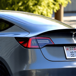 Tesla Model S ceramic window tinting completed near Braemar Country Club, Tarzana, showcasing superior heat rejection and UV protection
