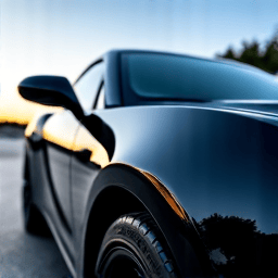 UV protection with mirror finish ceramic coating in Valencia, CA