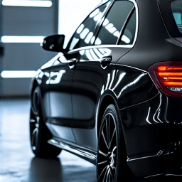 Woodland Hills Mercedes Benz with clear bra protection from XPEL Ultimate Plus