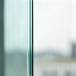 XPEL Prime XR Plus ceramic tint being tested for heat rejection. A heat lamp is illuminating a tinted glass pane, with a thermometer showing the low temperature on the protected side, demonstrating superior thermal insulation provided by the ceramic window film.