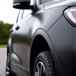 XPEL Stealth applied to Porsche Taycan in Encino for matte finish