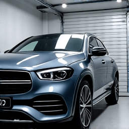 Tesla Model 3 with XPEL Prime XR Plus 70% windshield tint at Autograff Mobile Tint