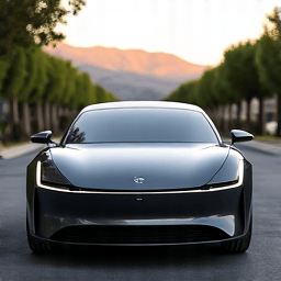 Lucid Air touring Porter Ranch after receiving a combined XPEL PPF and Fusion Plus Ceramic Coating for high gloss and protection.