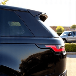 Luxury SUV Ceramic Tint Service. Professional ceramic window film installation on a premium SUV off Mason Ave in Chatsworth.