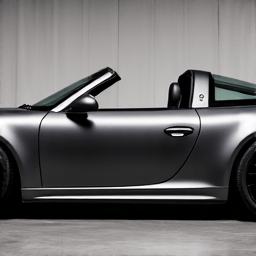 Porsche 911 Satin PPF. High-end Porsche 911 Carrera receiving XPEL Stealth paint protection film at our Valencia facility, highlighting the factory paint preservation and matte aesthetic.