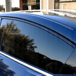 Mercedes-Benz S-Class with UV protection window tint, showing interior preservation and elegant privacy in Woodland Hills, CA.