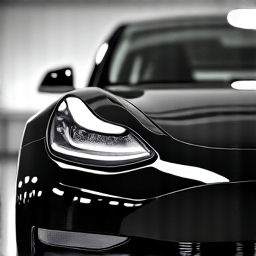 Glendale Tesla Model 3 with PPF on hood and fenders