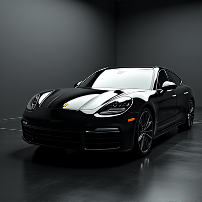 Rivian R1T with a fresh ceramic finish, capturing the San Fernando Valley sun