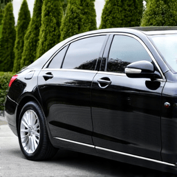 XPEL ceramic window tinting installation on luxury car in Sherman Oaks