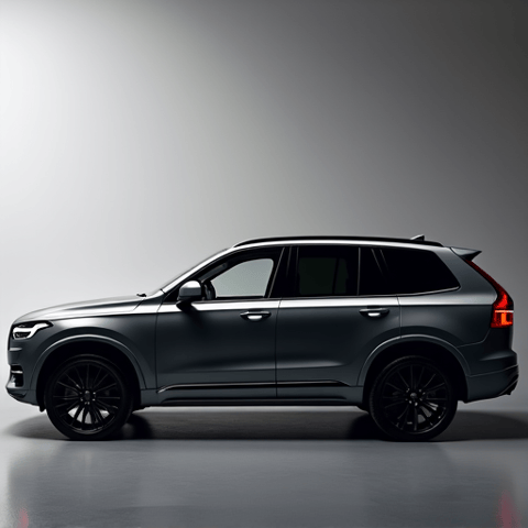 Standard dyed window tint applied to a luxury SUV, providing privacy and a sleek, consistent look for North Hollywood streets.