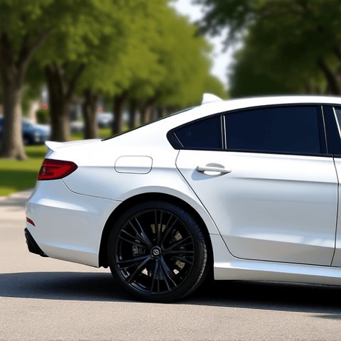 Tesla Model Y with XPEL Stealth Paint Protection Film. Matte finish PPF applied to a Tesla Model Y, transforming its look while protecting against scratches in Stevenson Ranch.