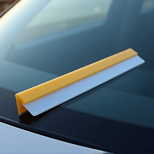 Autograff specialist applying ceramic tint to a luxury SUV in Burbank