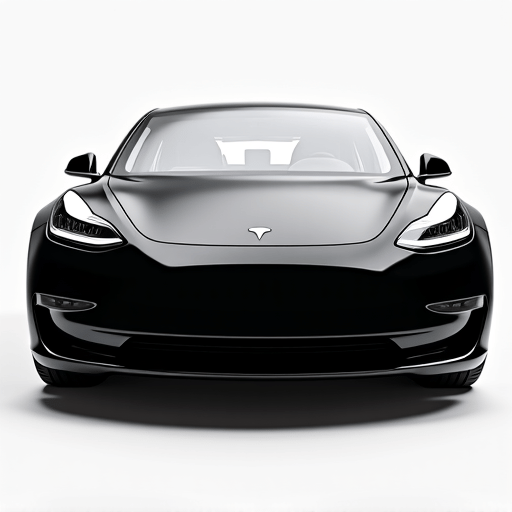 Tesla Model Y front bumper with XPEL Ultimate Plus Paint Protection Film in Granada Hills