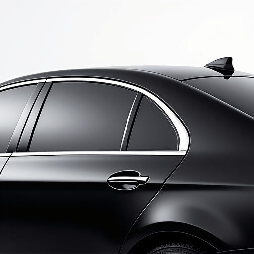 luxury car with professional nano ceramic window tint installed in Pasadena