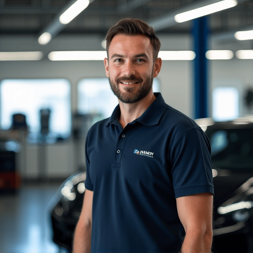 Professional mobile window tinting installation in North Hollywood using standard dyed film.