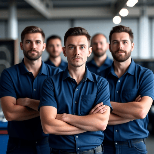 Mobile window tinting service arriving at a Studio City residence with professional equipment.