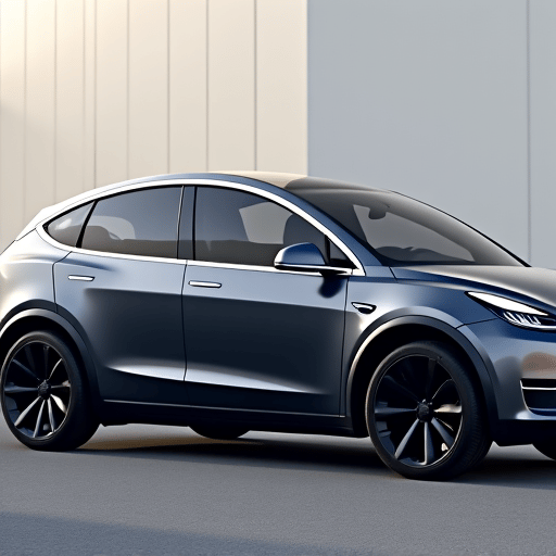 Tesla Model Y receiving XPEL Prime XR Plus ceramic window tint in Valencia