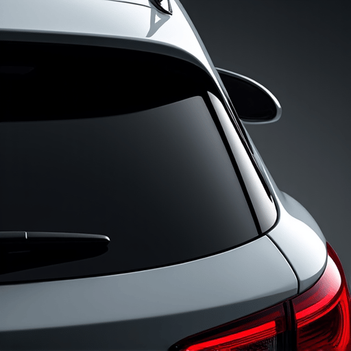 Premium ceramic window tint installation on a luxury vehicle.