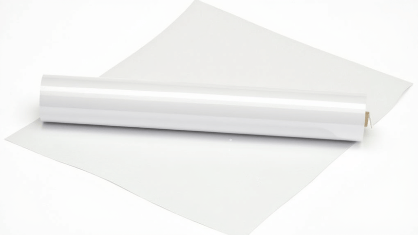 XPEL protected white car with clear bra protecting against road debris