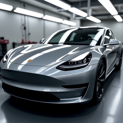 Luxury vehicle receiving a full body paint protection film wrap from Autograff Mobile Tint