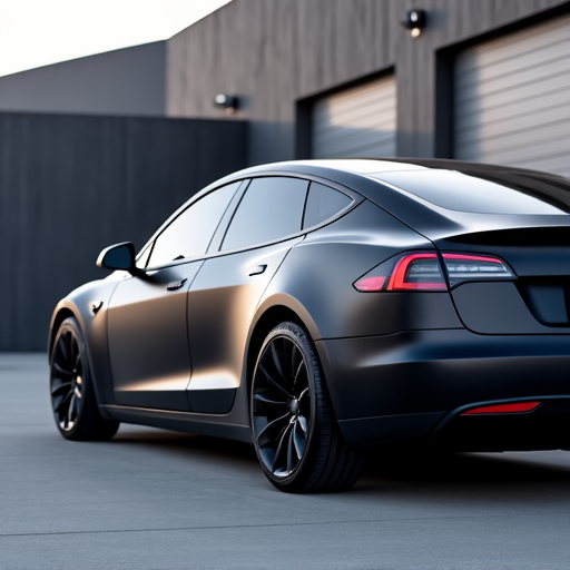 Tesla Model Y with XPEL Stealth Matte Wrap in Northridge
