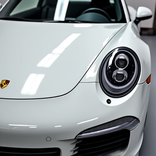 Corvette Z06 with XPEL Ultimate Plus PPF applied at a Pasadena workshop. The film is perfectly installed to cover complex curves, offering durable protection without altering the original finish.