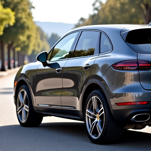 Luxury SUV undergoing XPEL Ultimate Plus paint protection at a Pasadena location. The high-quality film provides self-healing properties and maintains the vehicle's showroom shine.