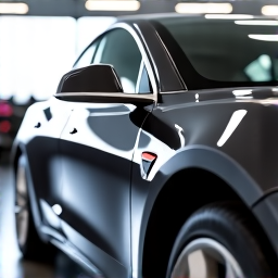 Tesla Model 3 Multi-Layer Protection. Sleek Tesla Model 3 featuring XPEL PPF topped with XPEL Fusion Plus Ceramic Coating for ultimate gloss and hydrophobic properties.