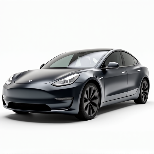 Tesla Model 3 full-front paint protection film installation by Autograff Mobile Tint in Woodland Hills