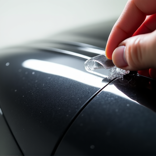 XPEL Ultimate Plus Clear Bra installation on a luxury car in Woodland Hills, showcasing the film's clarity and protective qualities.